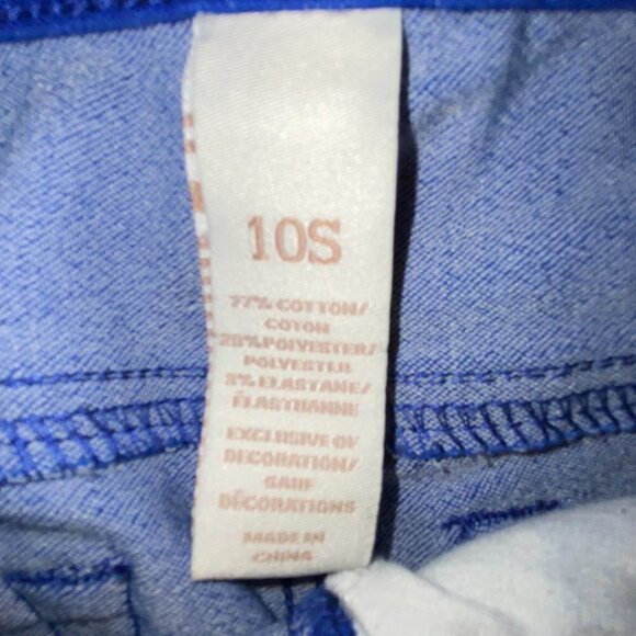 NWT Girls Blue Jeans Justice Size 10S Stretch Extremely Comfortable - Picture 9 of 9